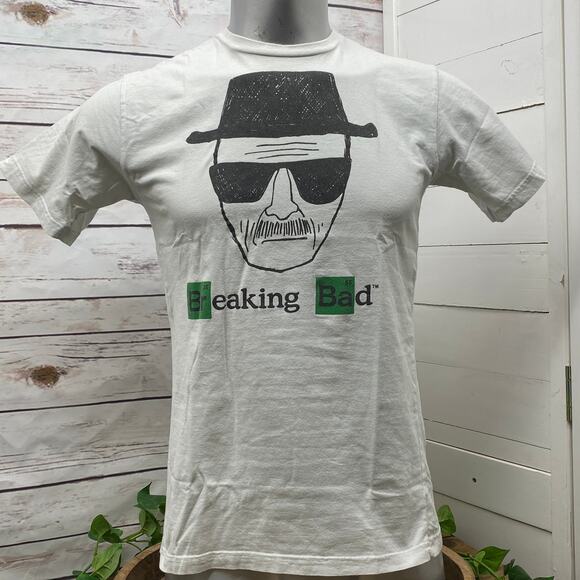 Breaking Bad Animated T-Shirt Walter White Disguise Bryan Cranston Character M - Picture 1 of 5